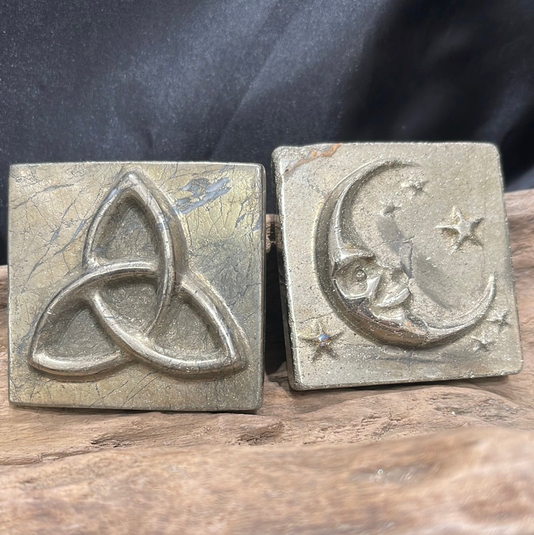 Pyrite tiles