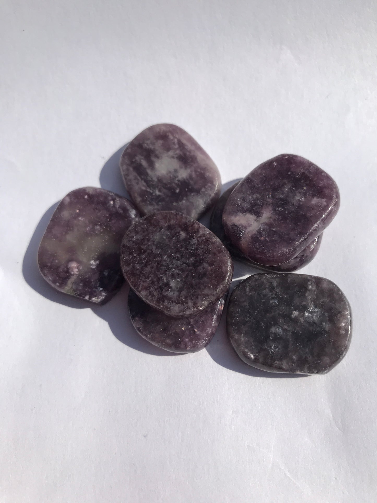 Lepidolite disk small