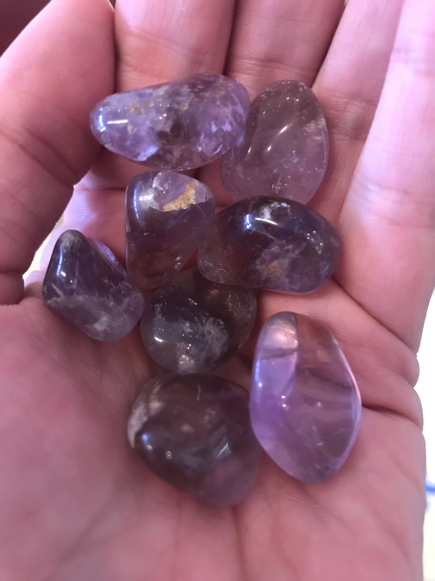Tumbled Ametrine