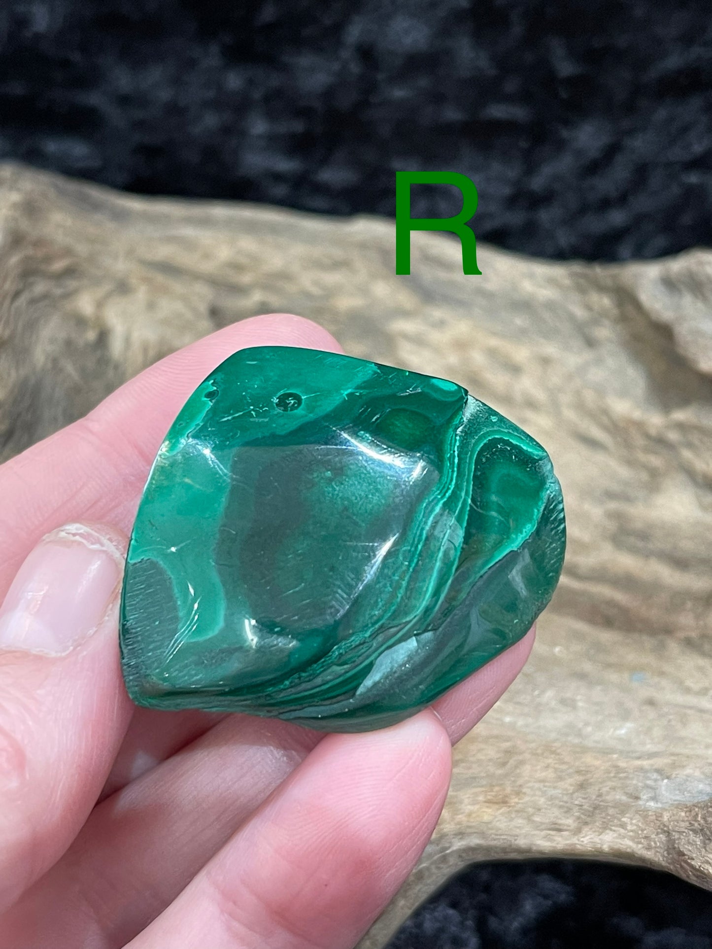 Malachite - polished chunks