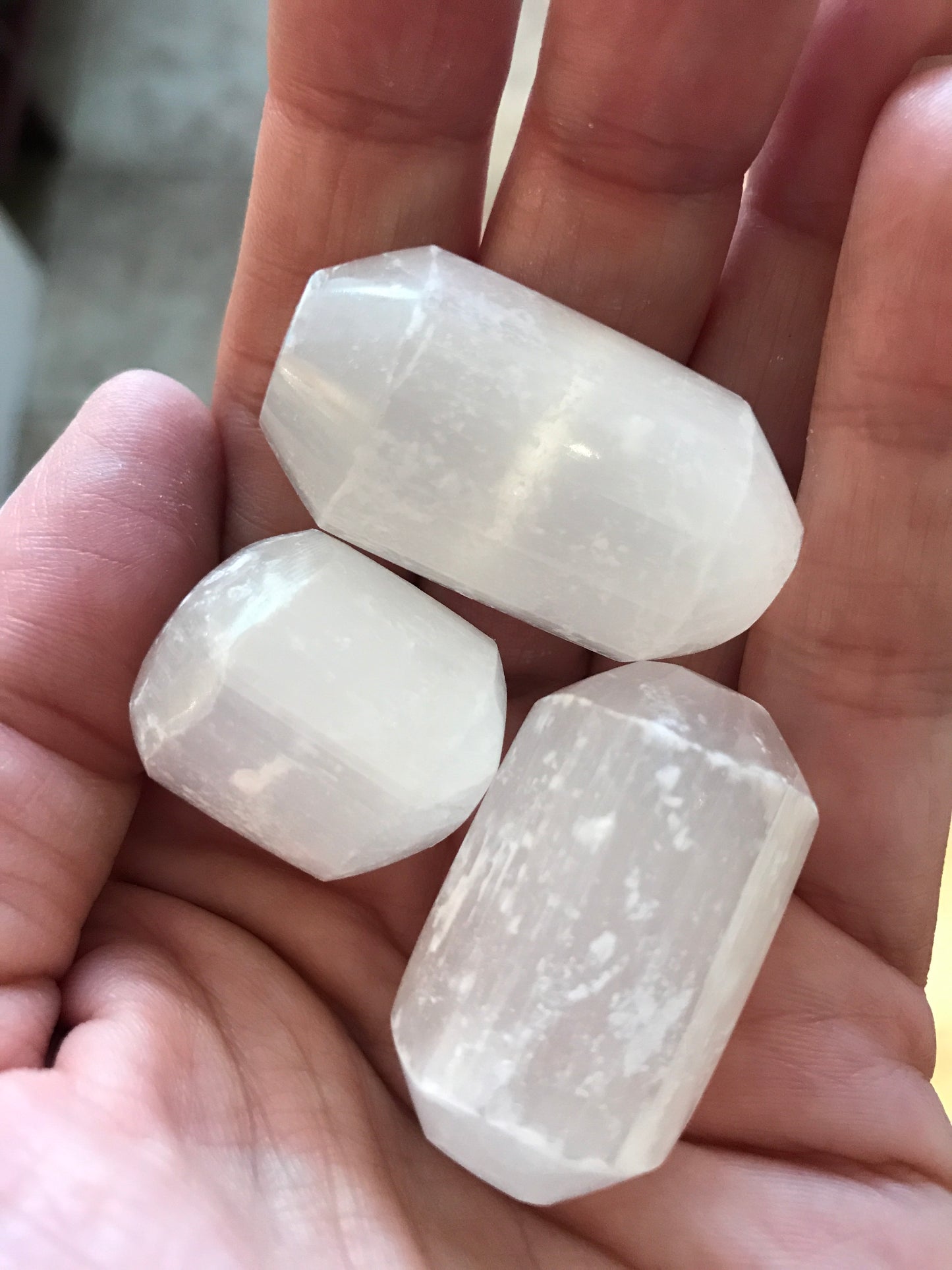 Tumbled Selenite