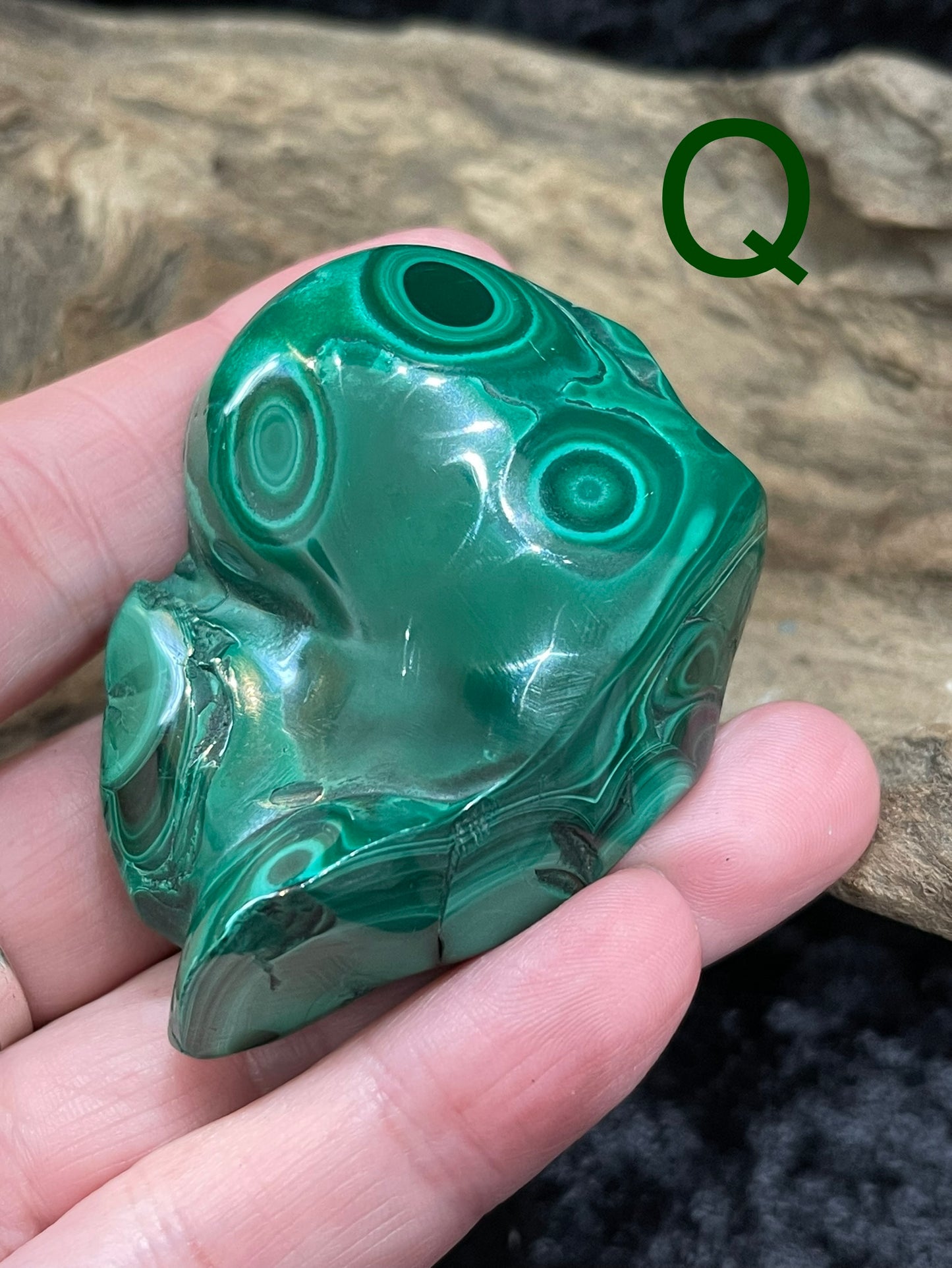 Malachite - polished chunks