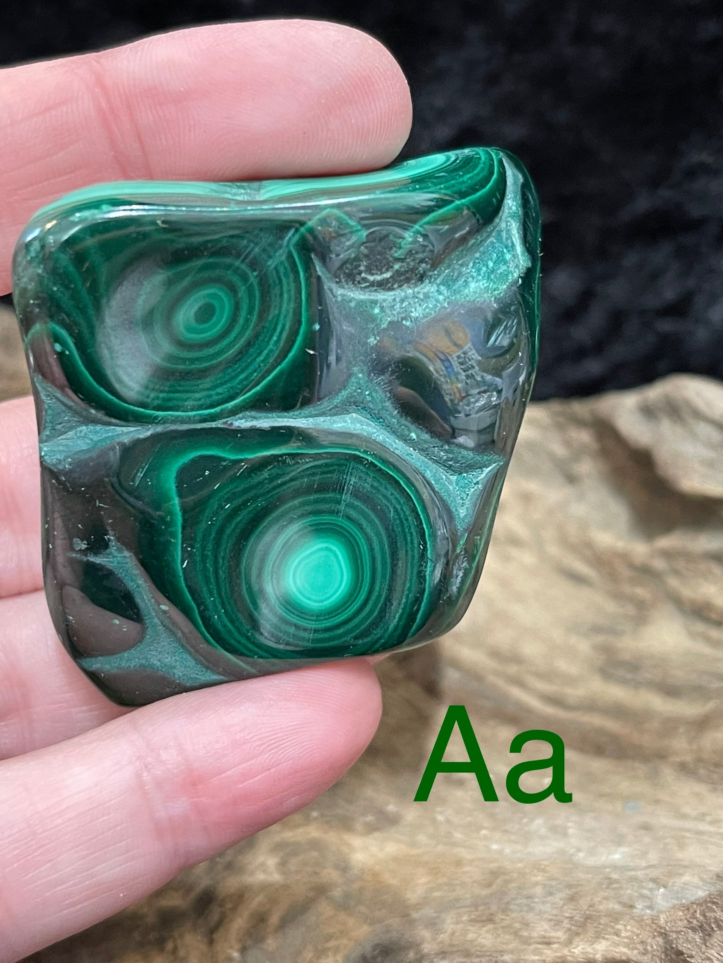 Malachite - polished chunks