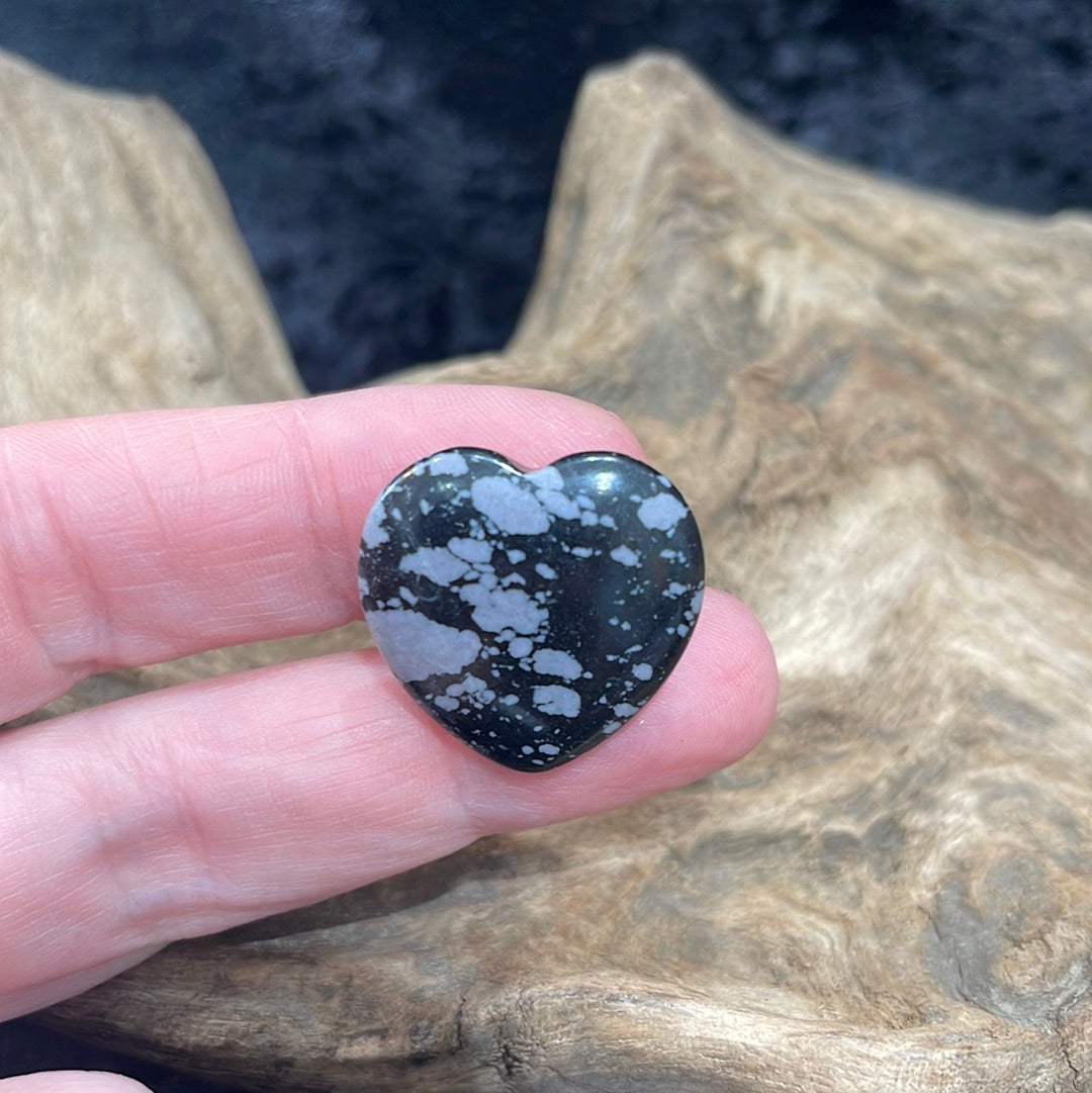 Assorted gemstone hearts