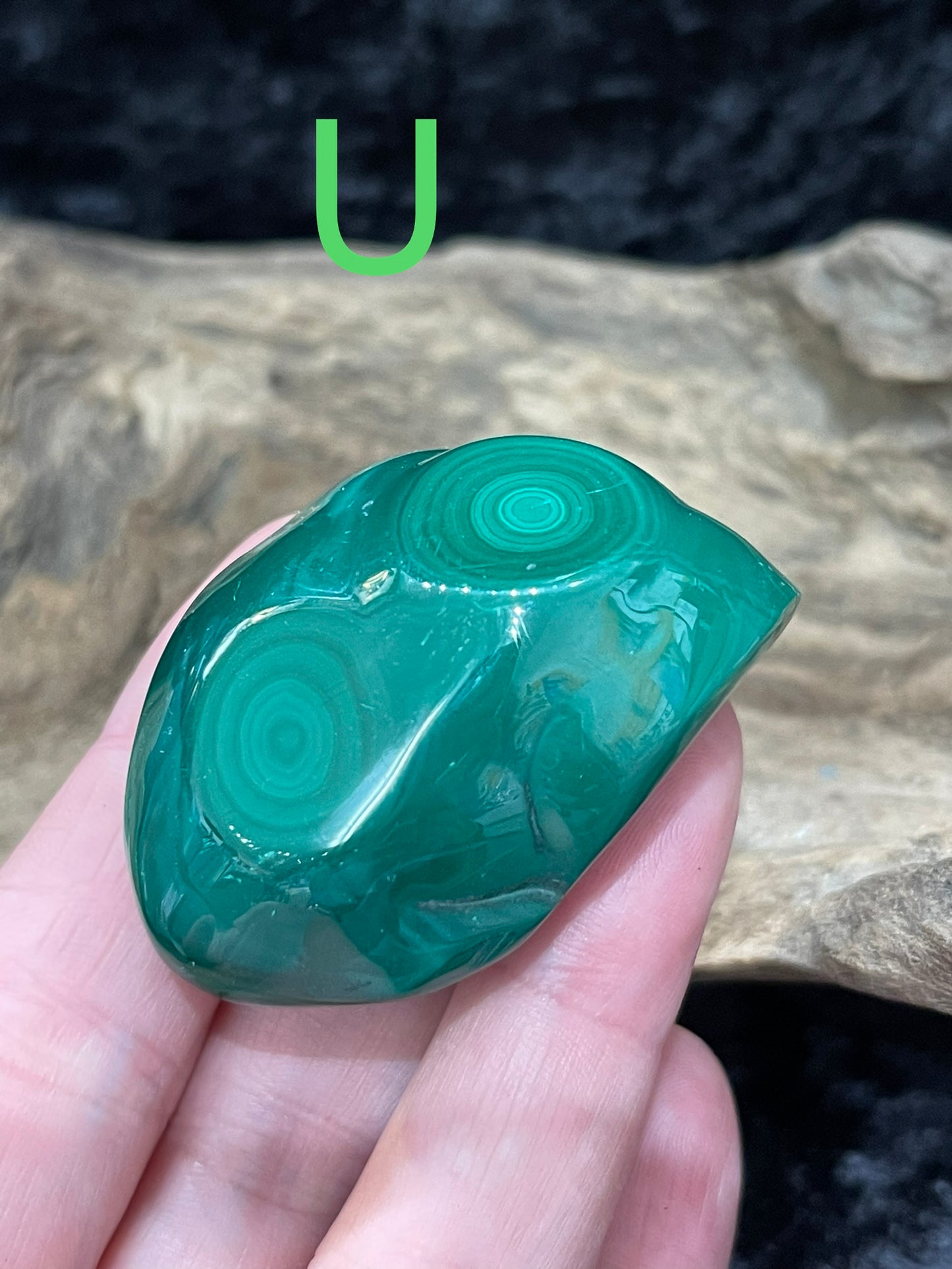 Malachite - polished chunks