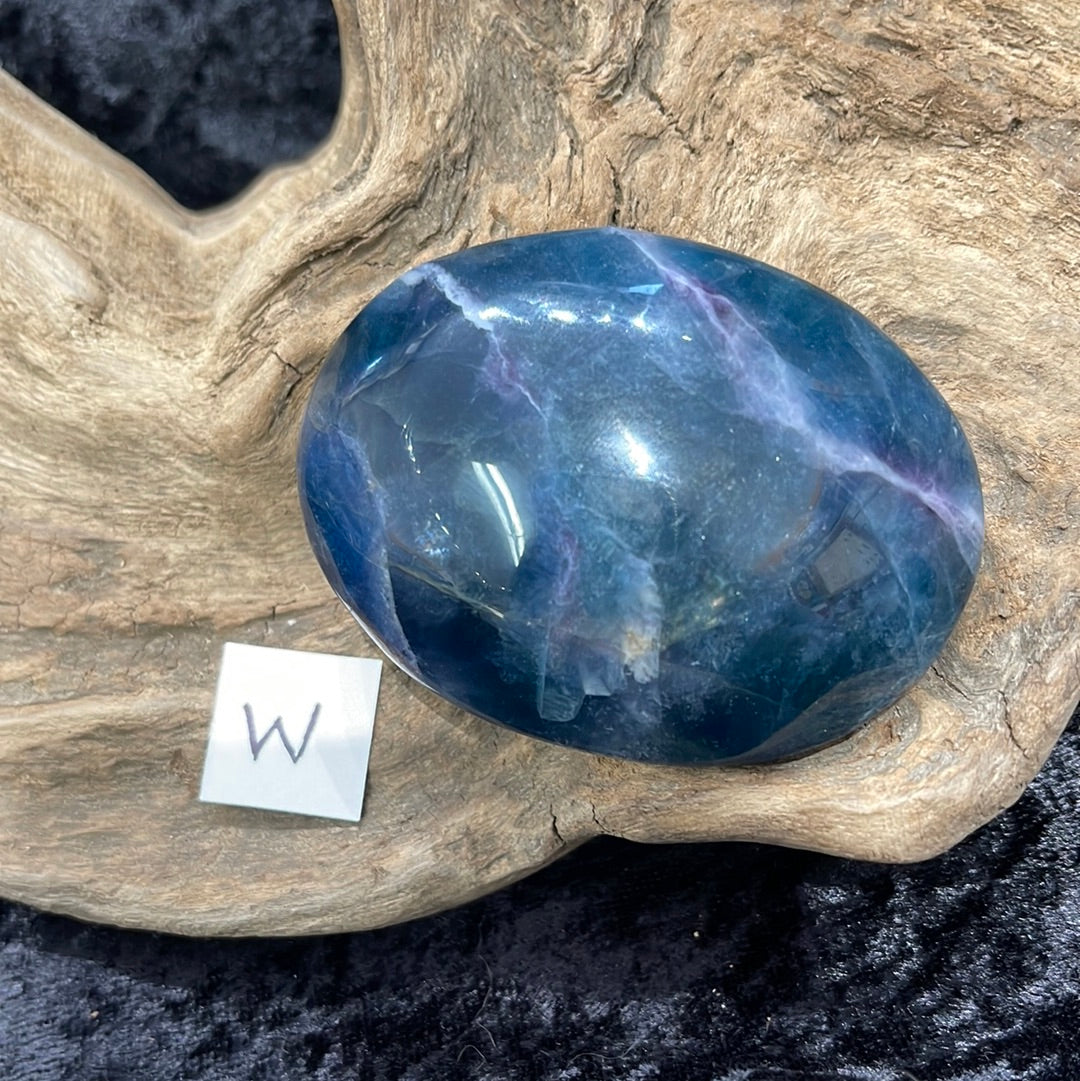 Fluorite Palm Stone
