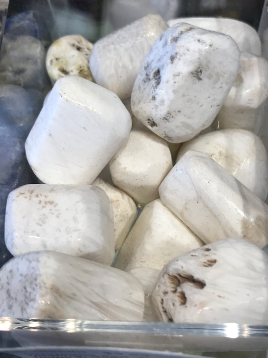 Tumbled Scolecite
