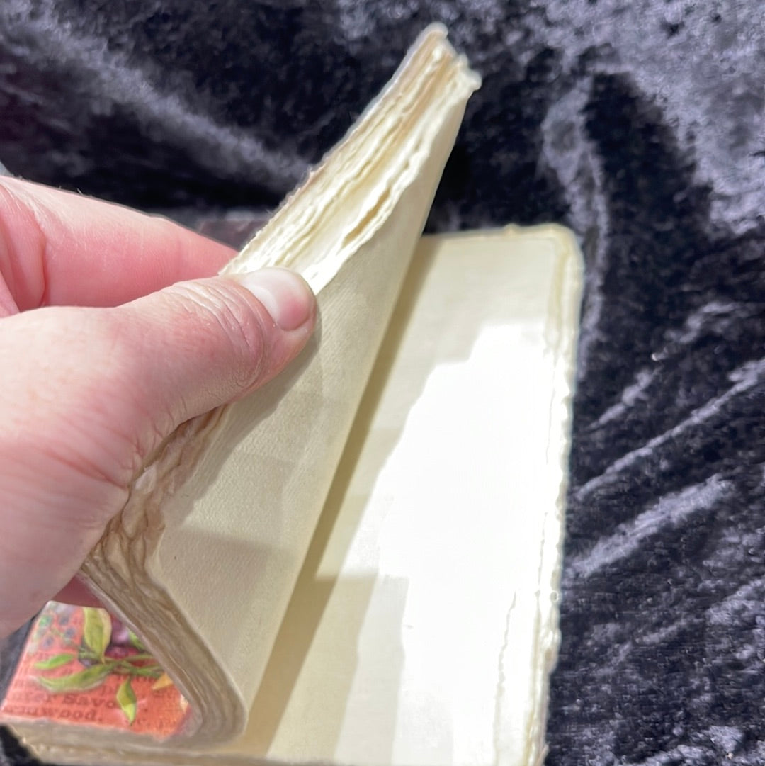 Handmade paper journals