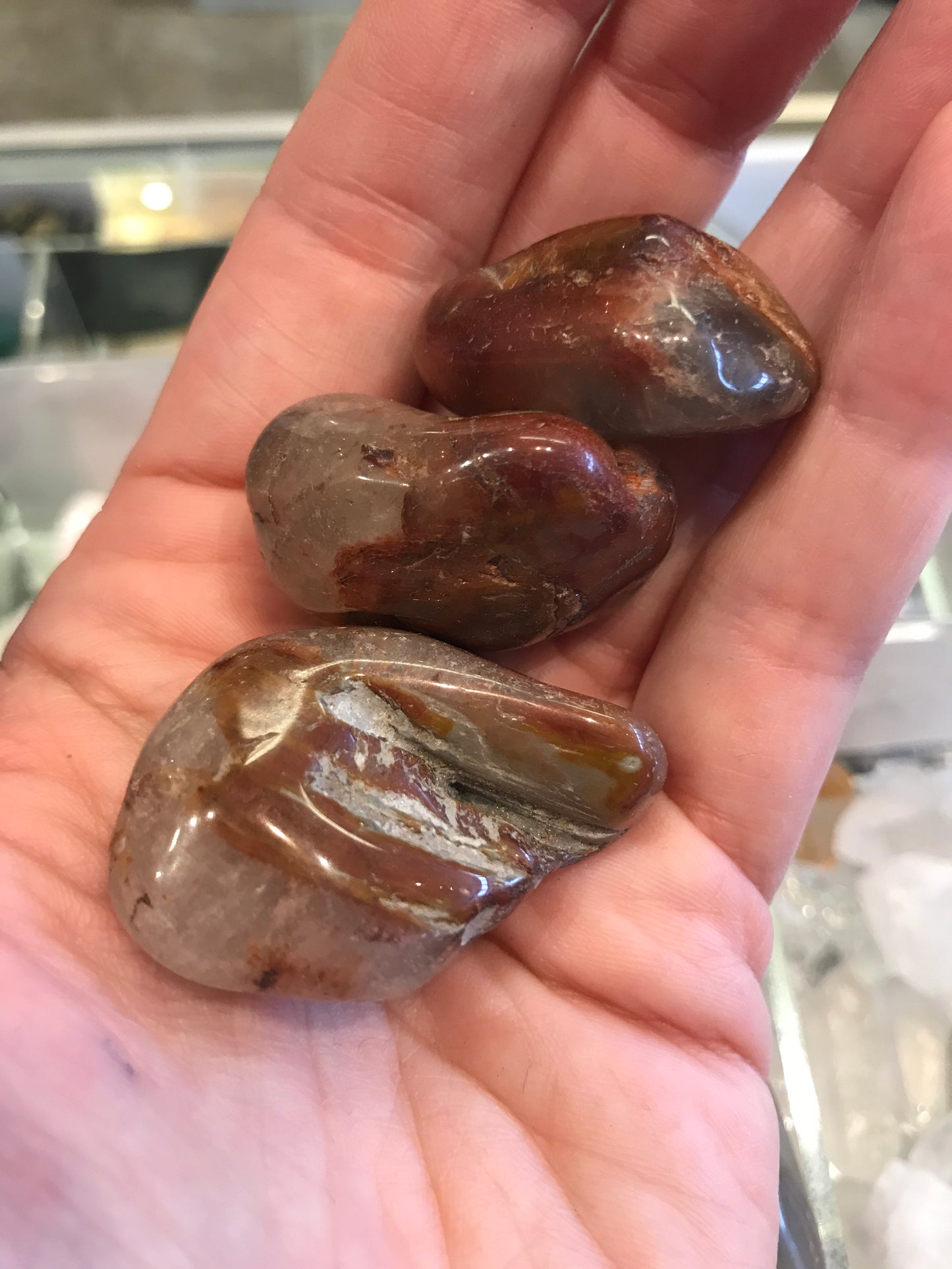 Tumbled Rooster Tail Quartz