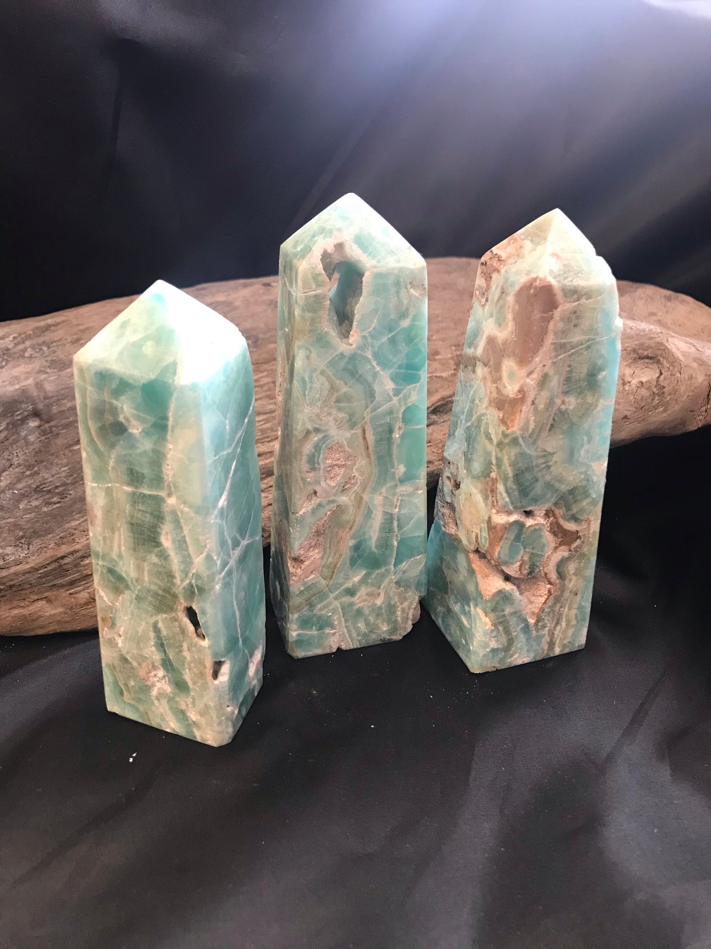 Blue Aragonite Tower
