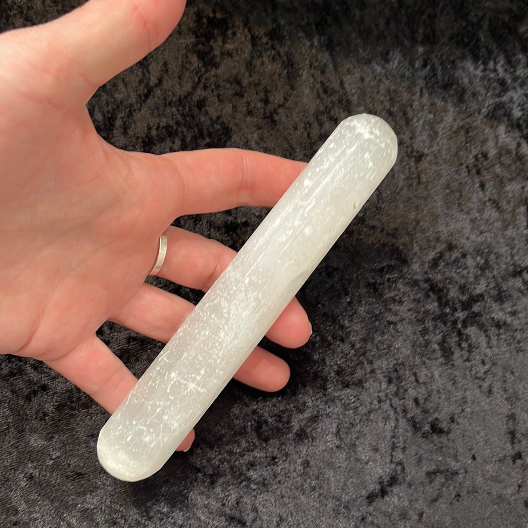 Selenite wand
