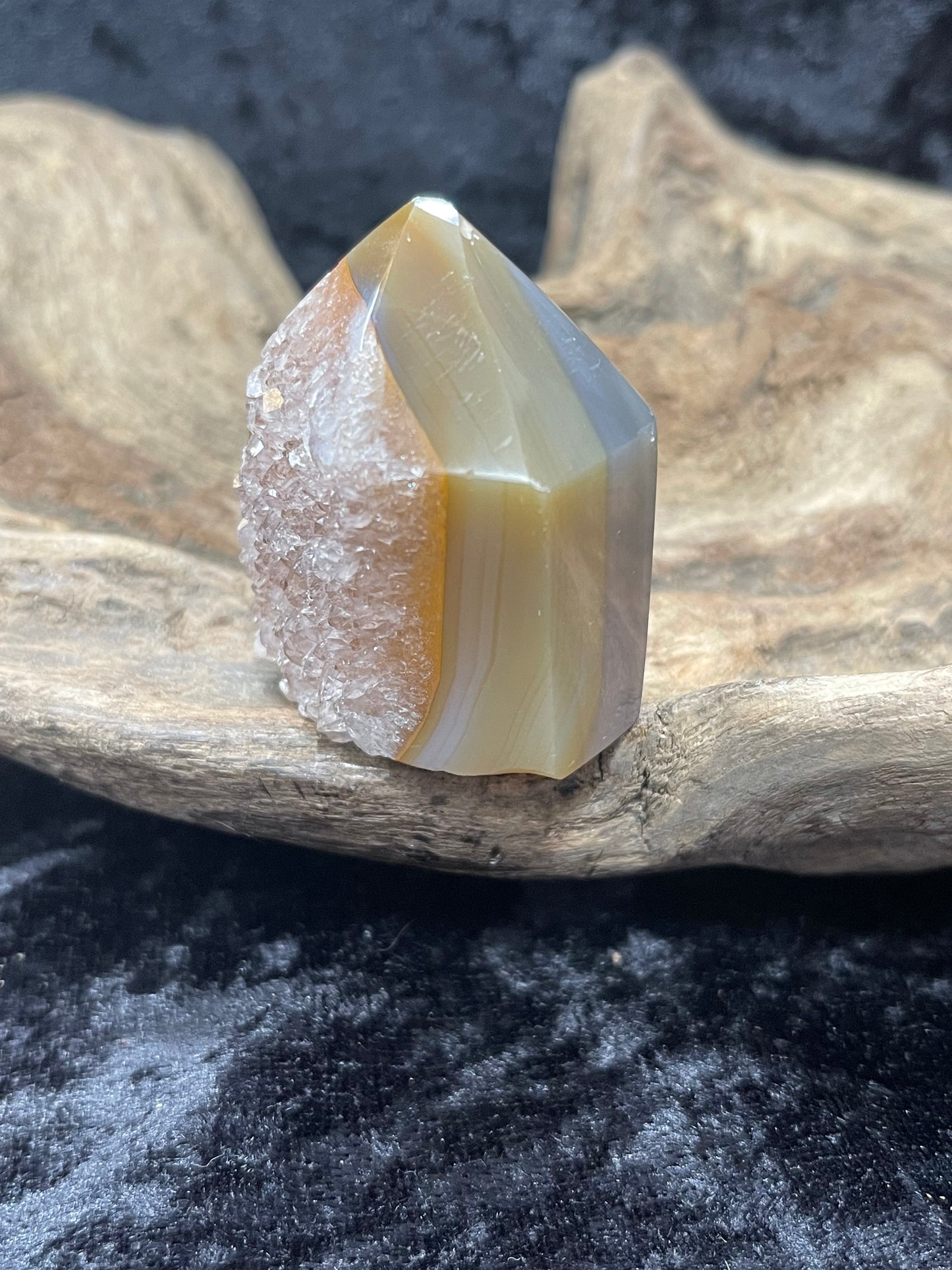 Druzy Agate towers