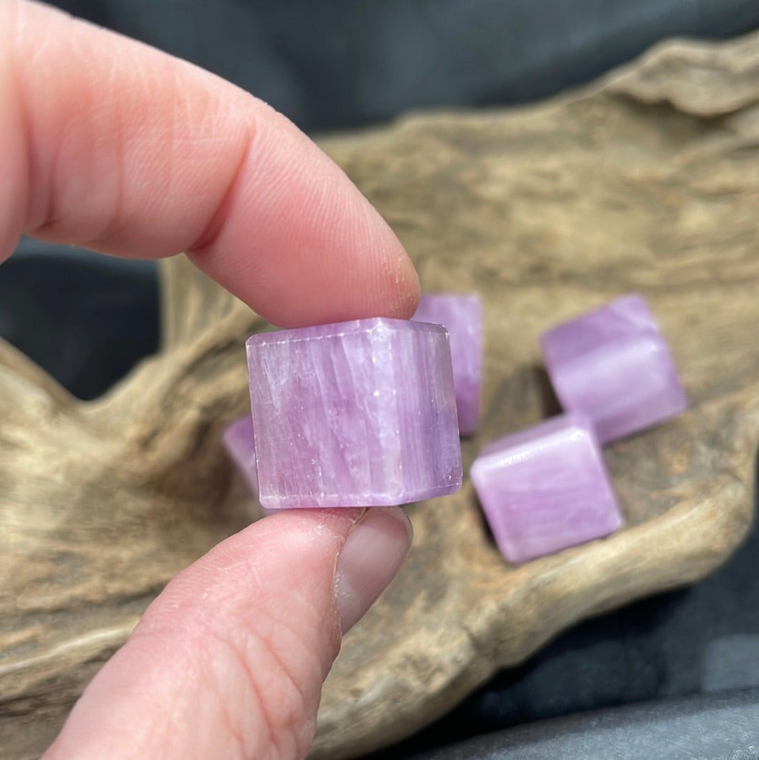 Kunzite cube