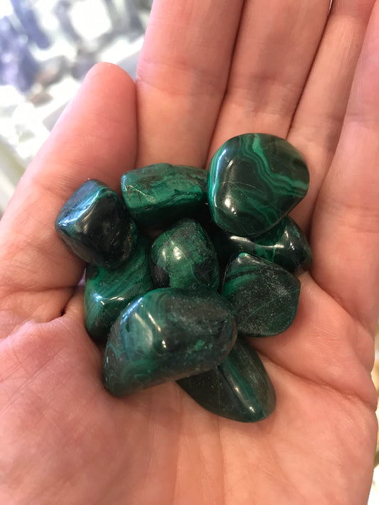 Tumbled Malachite