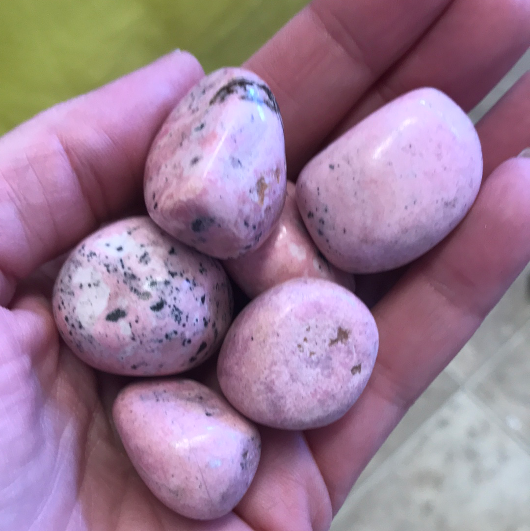 Tumbled Rhodochrosite