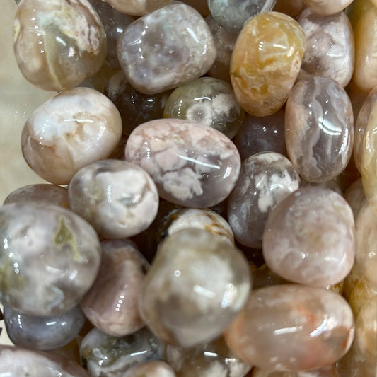Tumbled Flower Agate