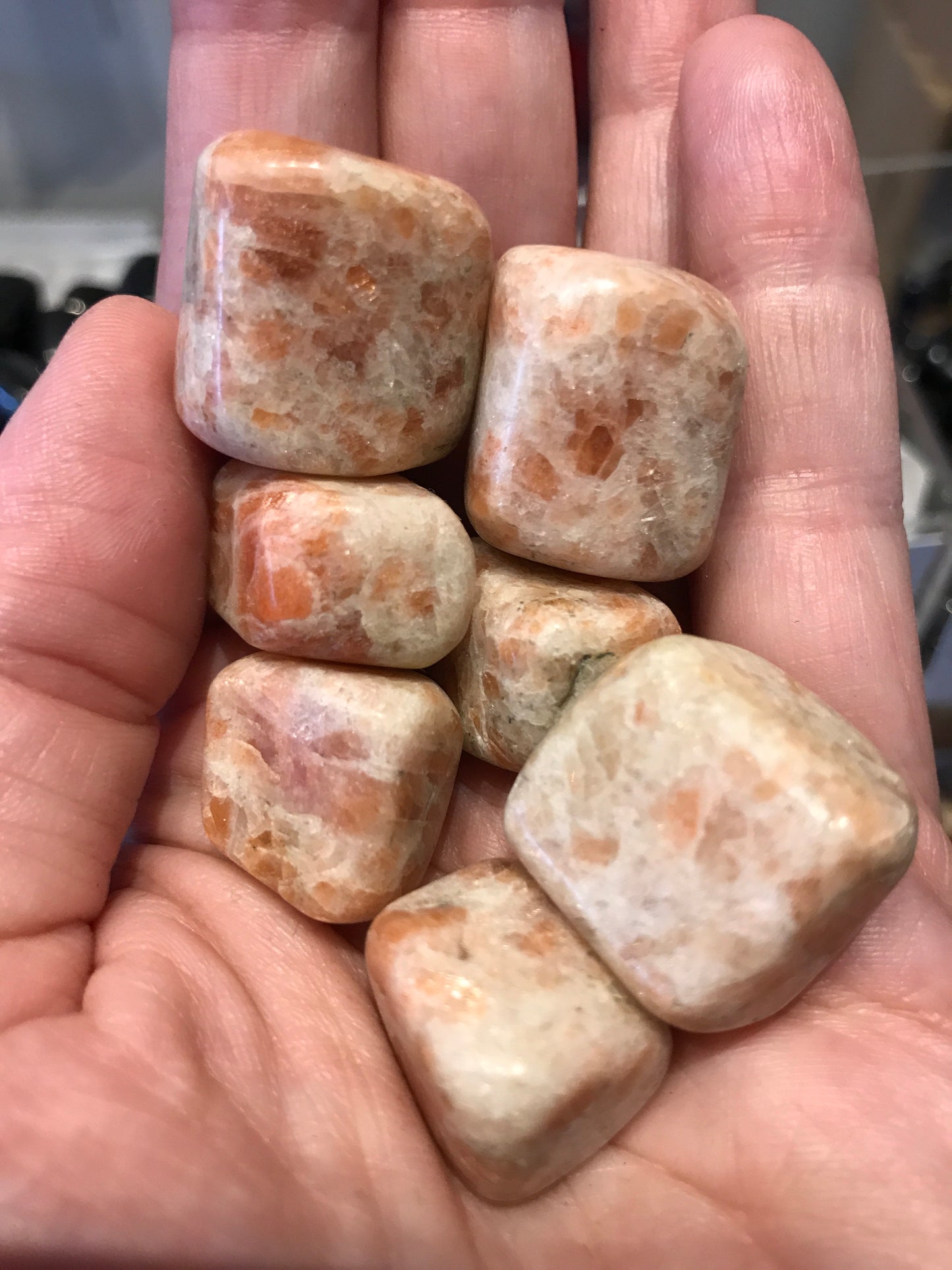 Tumbled Sunstone