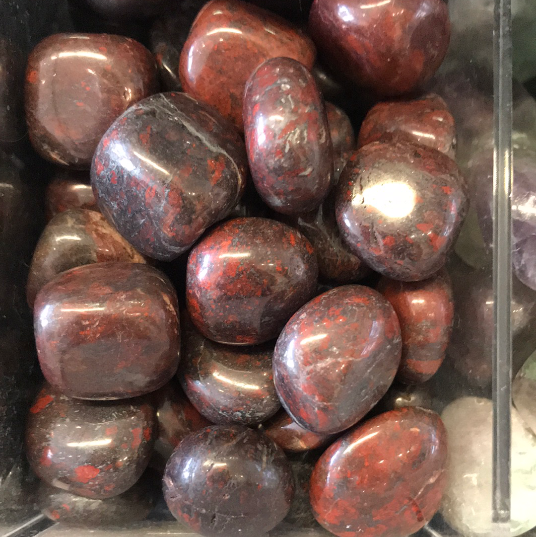Tumbled Breciated Jasper