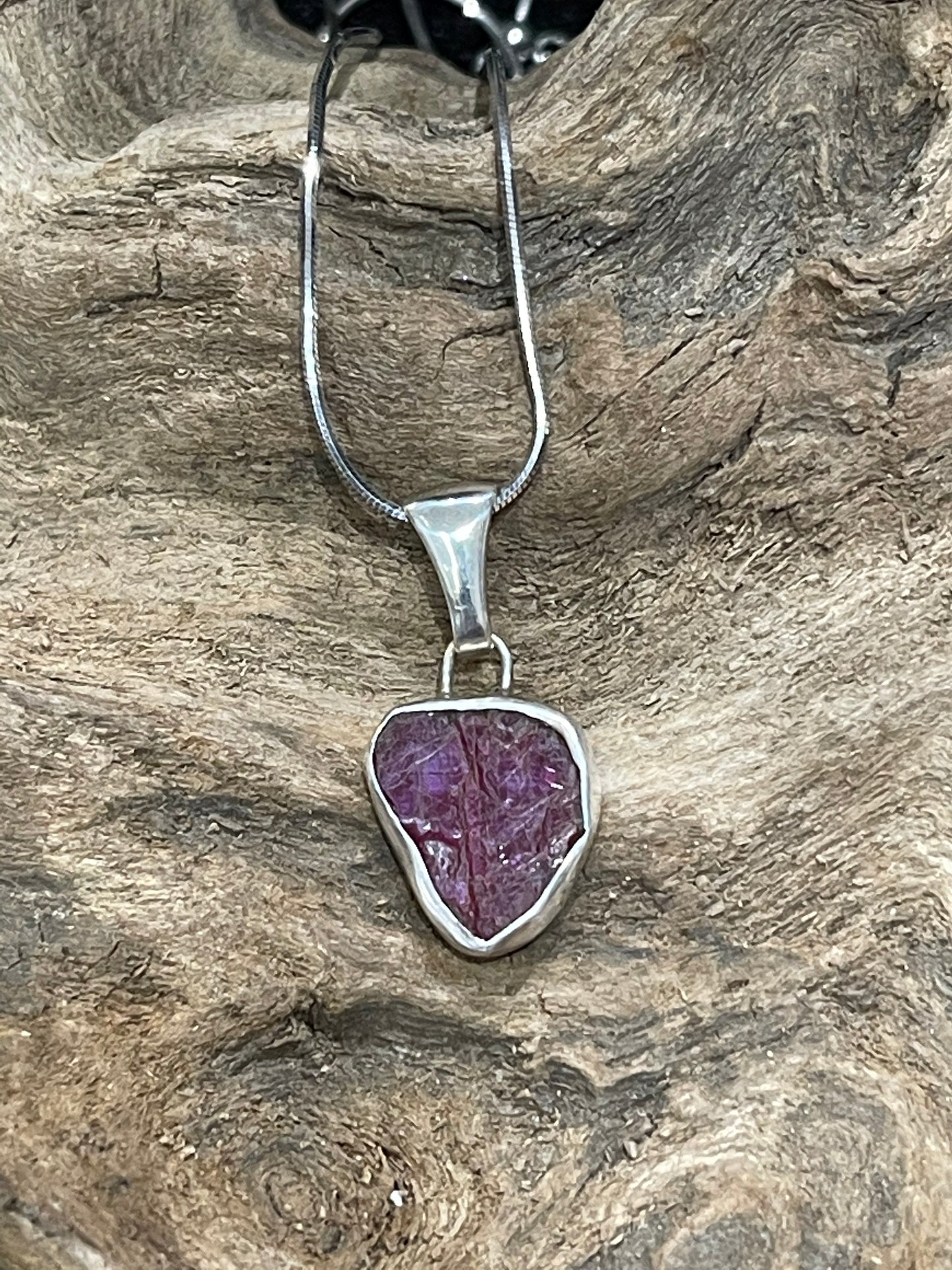 Handmade Silver Gemstone Pendants