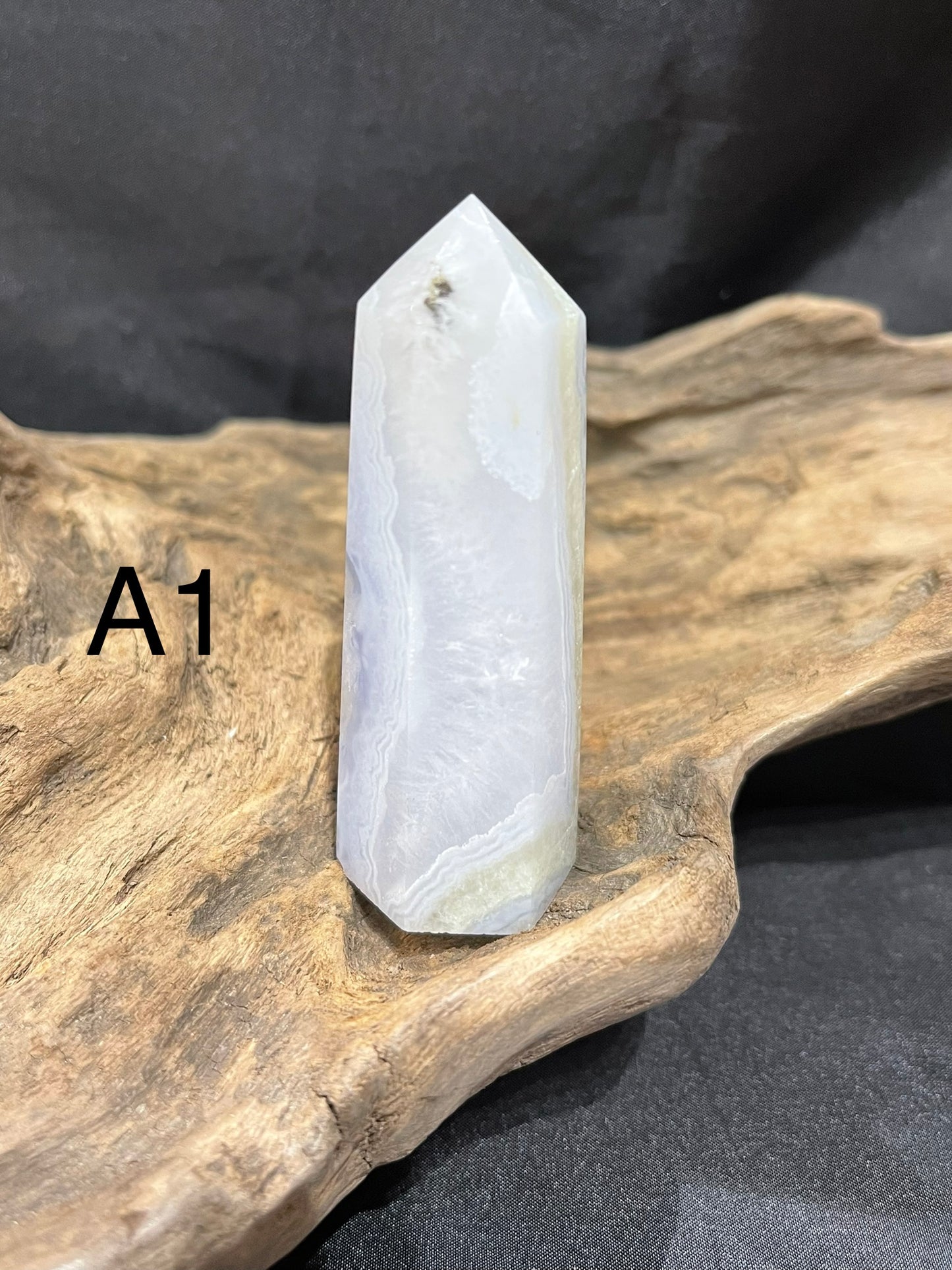 Blue Lace Agate tower