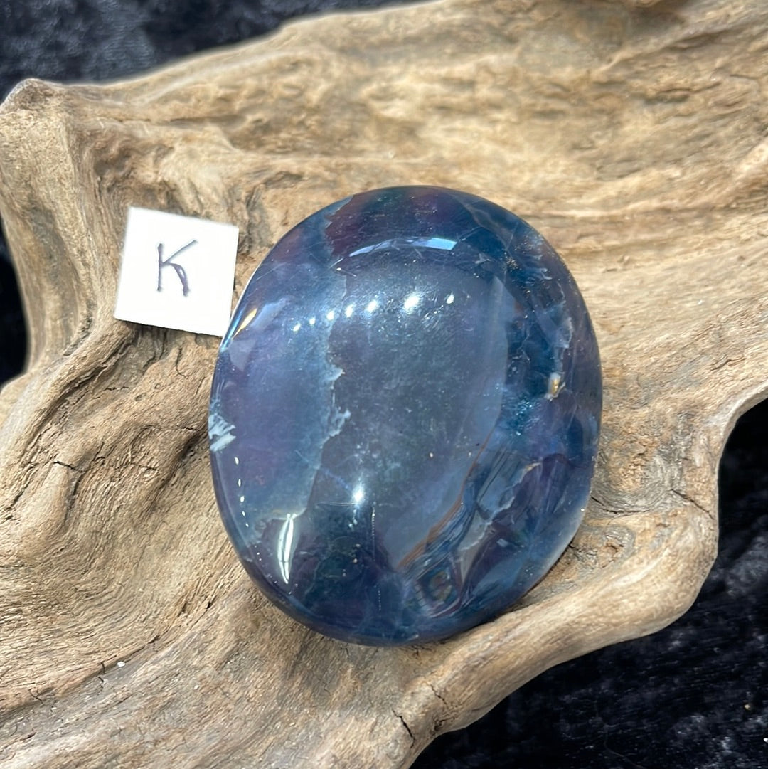 Fluorite Palm Stone
