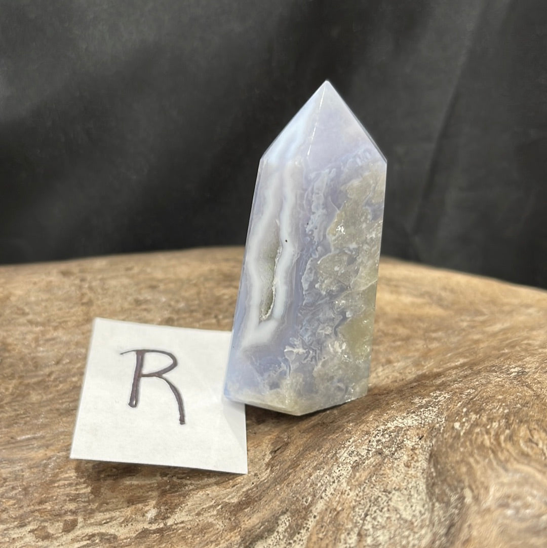 Blue Lace Agate tower