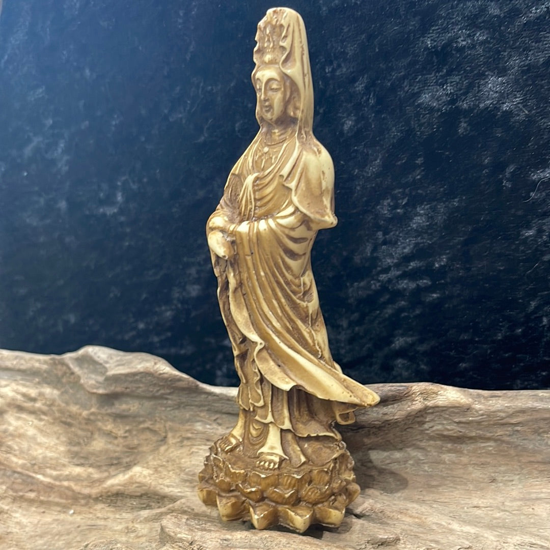 Kwan Yin - resin 5”