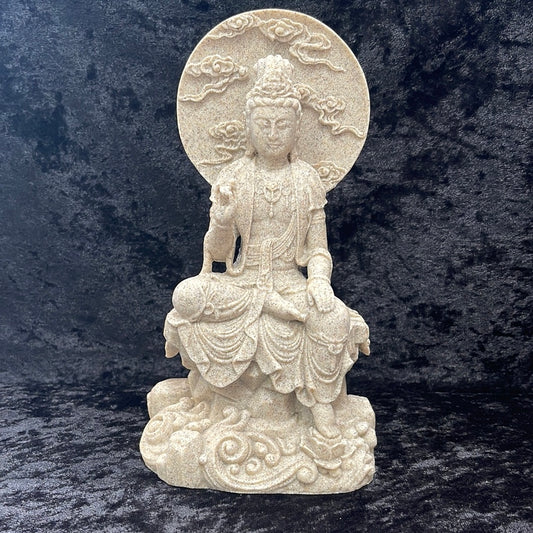 Kwan Yin - sandstone resin