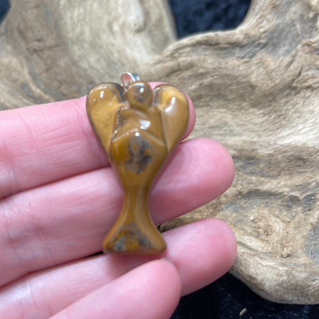 Assorted shaped crystal pendants