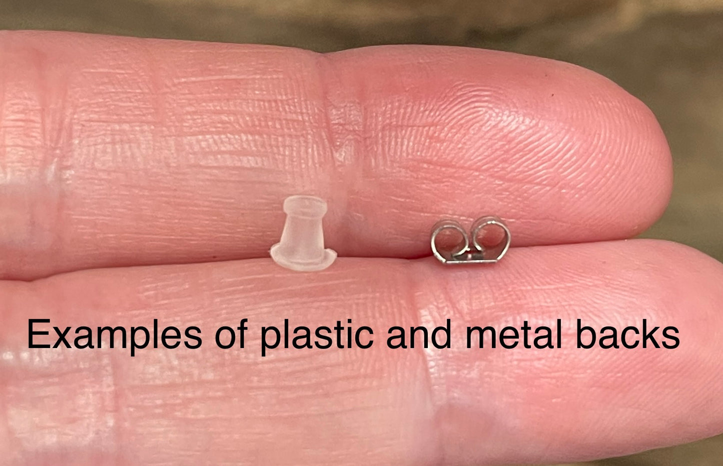 Stud style earrings