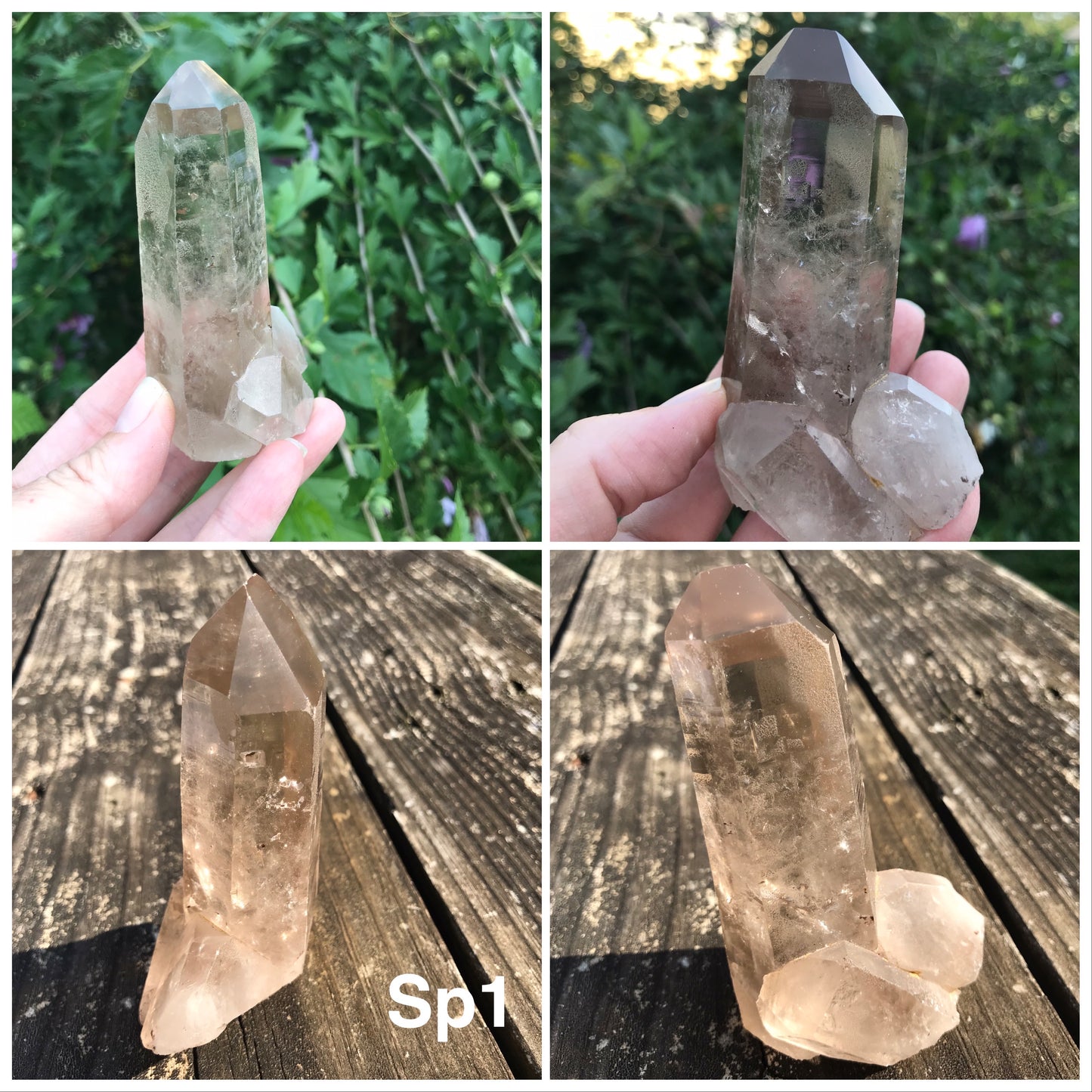 Smoky Quartz points