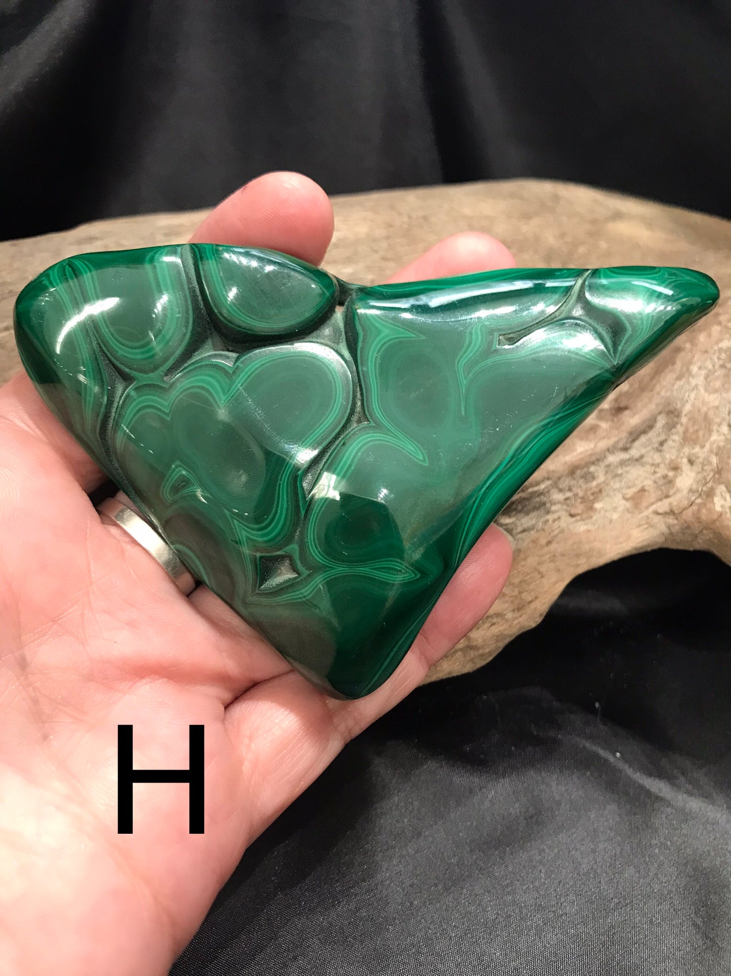 Malachite - polished chunks
