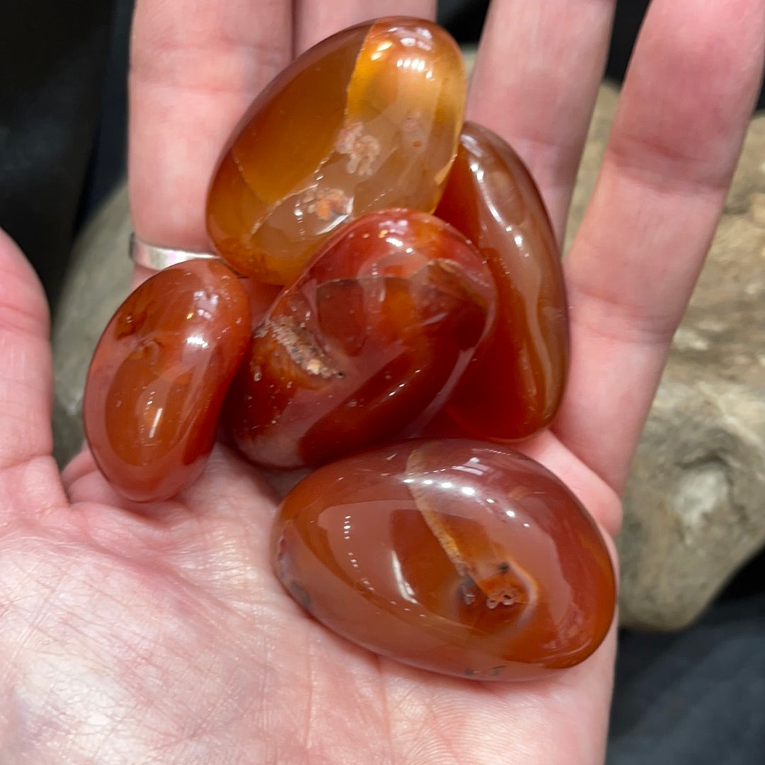 Tumbled Carnelian