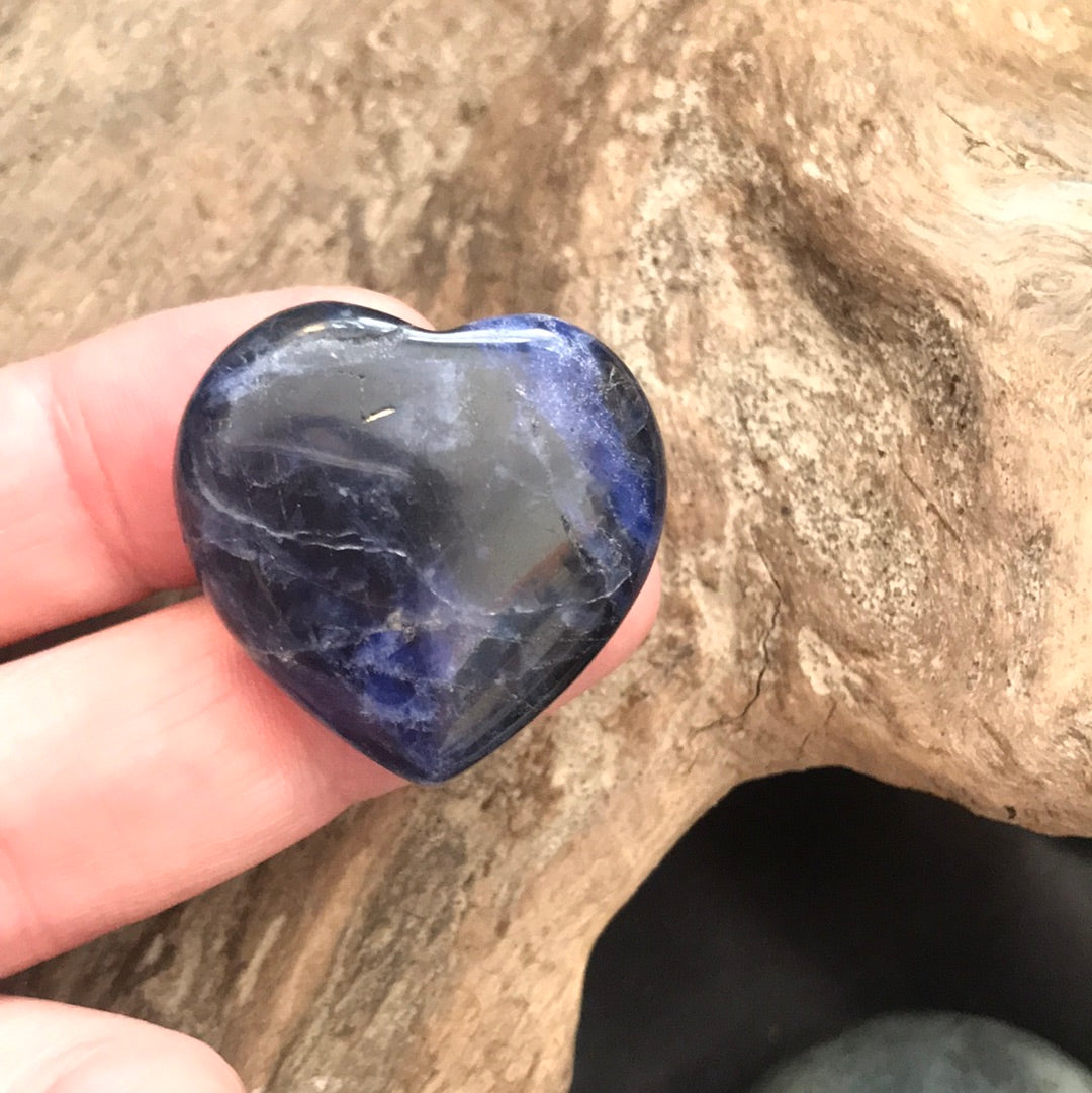 Assorted gemstone hearts
