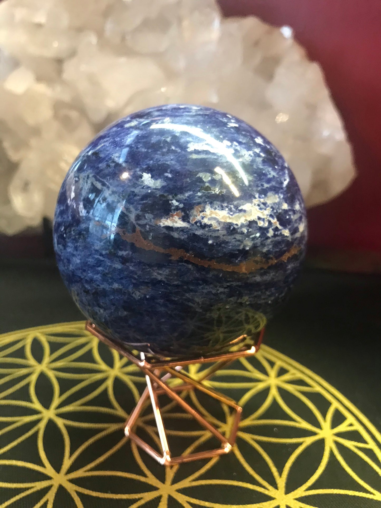 Sodalite sphere