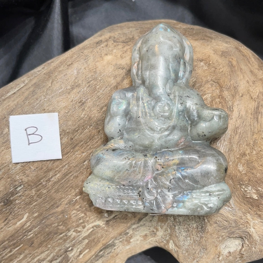 Labradorite Ganesh