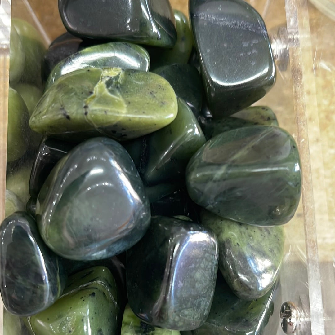 Tumbled Nephrite Jade