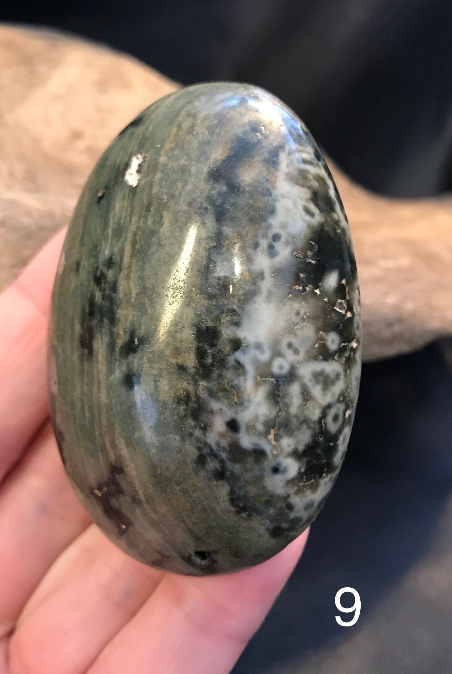 Ocean Jasper palm stones