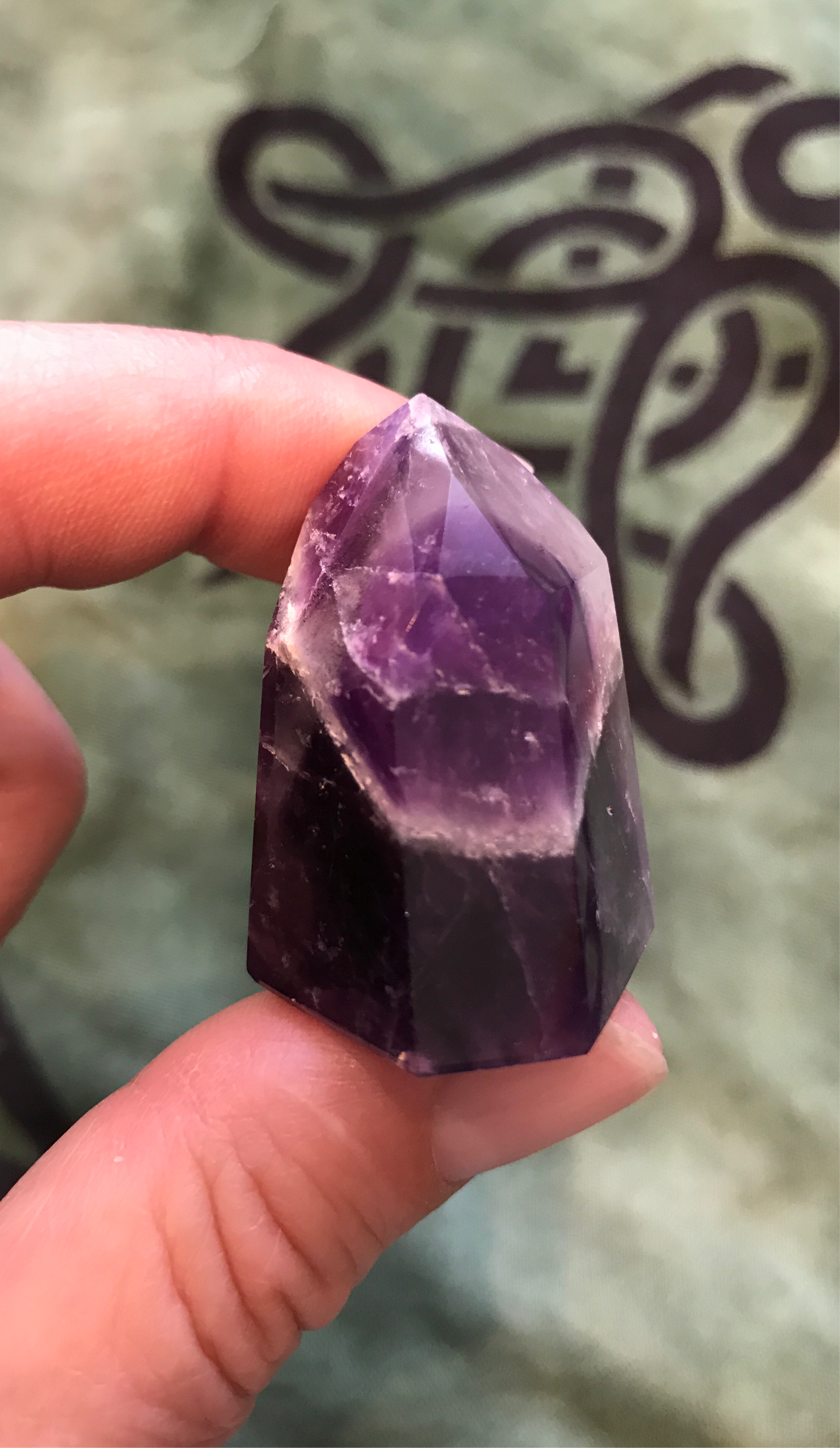 Dream stone Amethyst polished