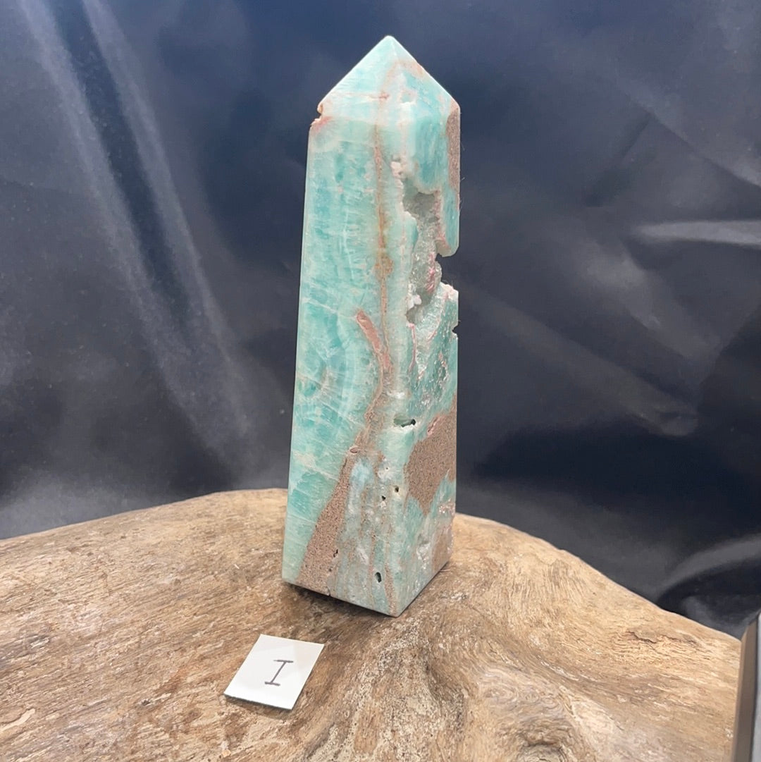 Blue Aragonite Tower