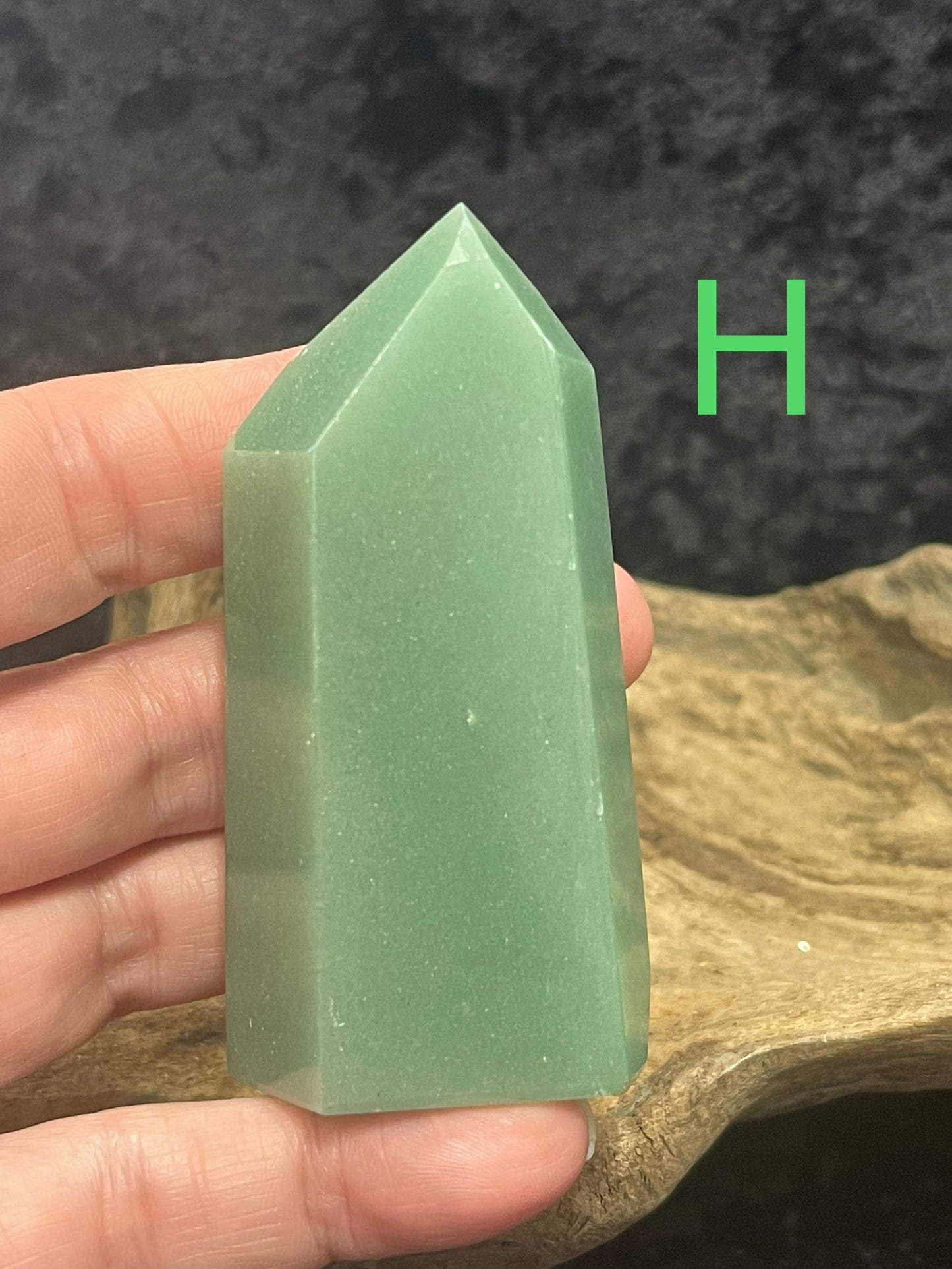Aventurine points towers