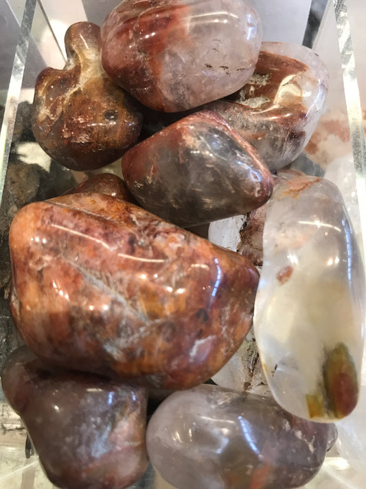 Tumbled Rooster Tail Quartz