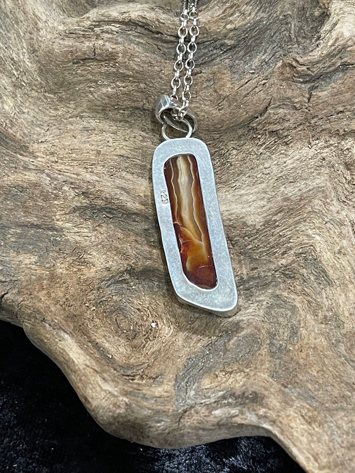 Handmade Silver Gemstone Pendants