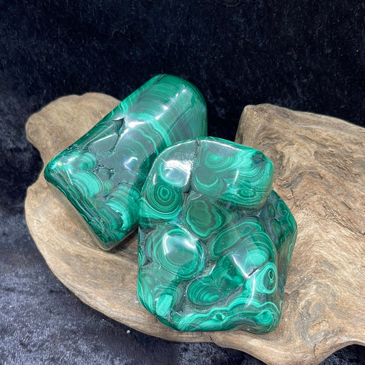 Malachite - polished chunks