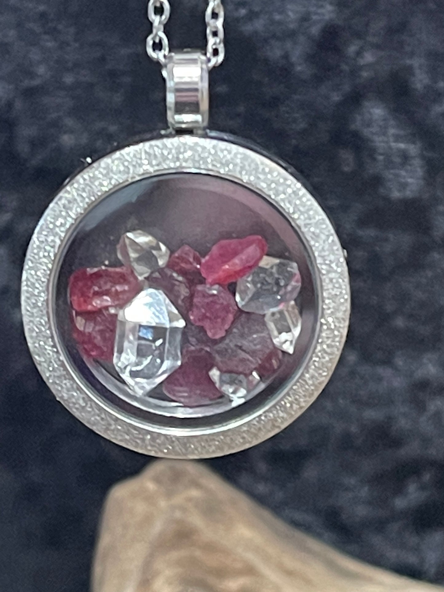 Glass locket