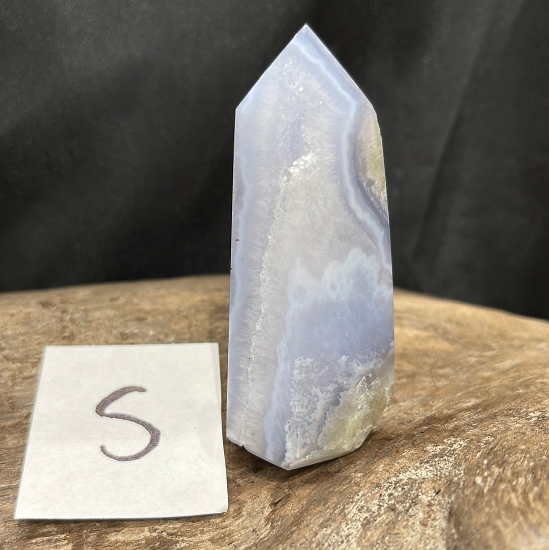 Blue Lace Agate tower
