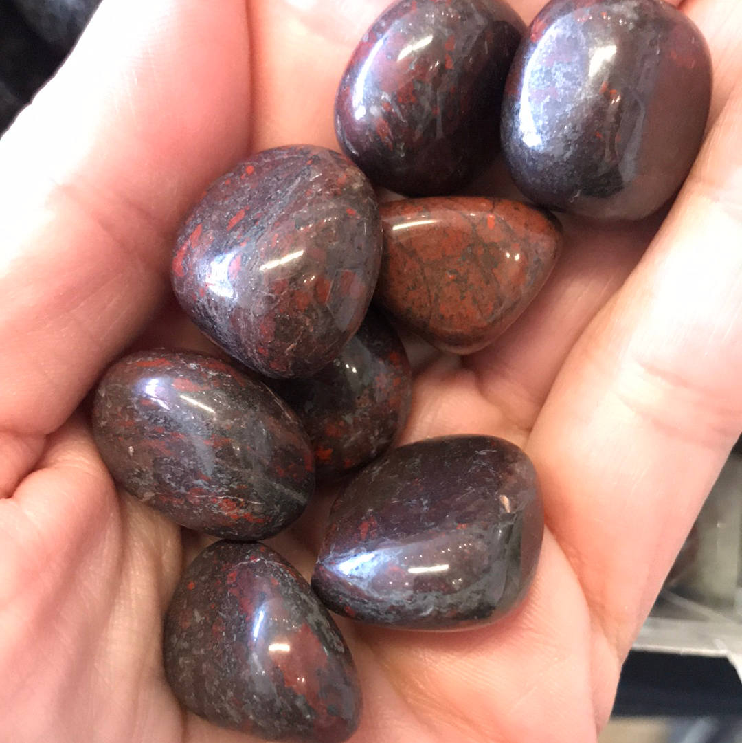 Tumbled Breciated Jasper