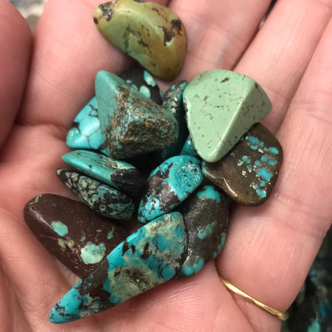 Tumbled Tibetan Turquoise
