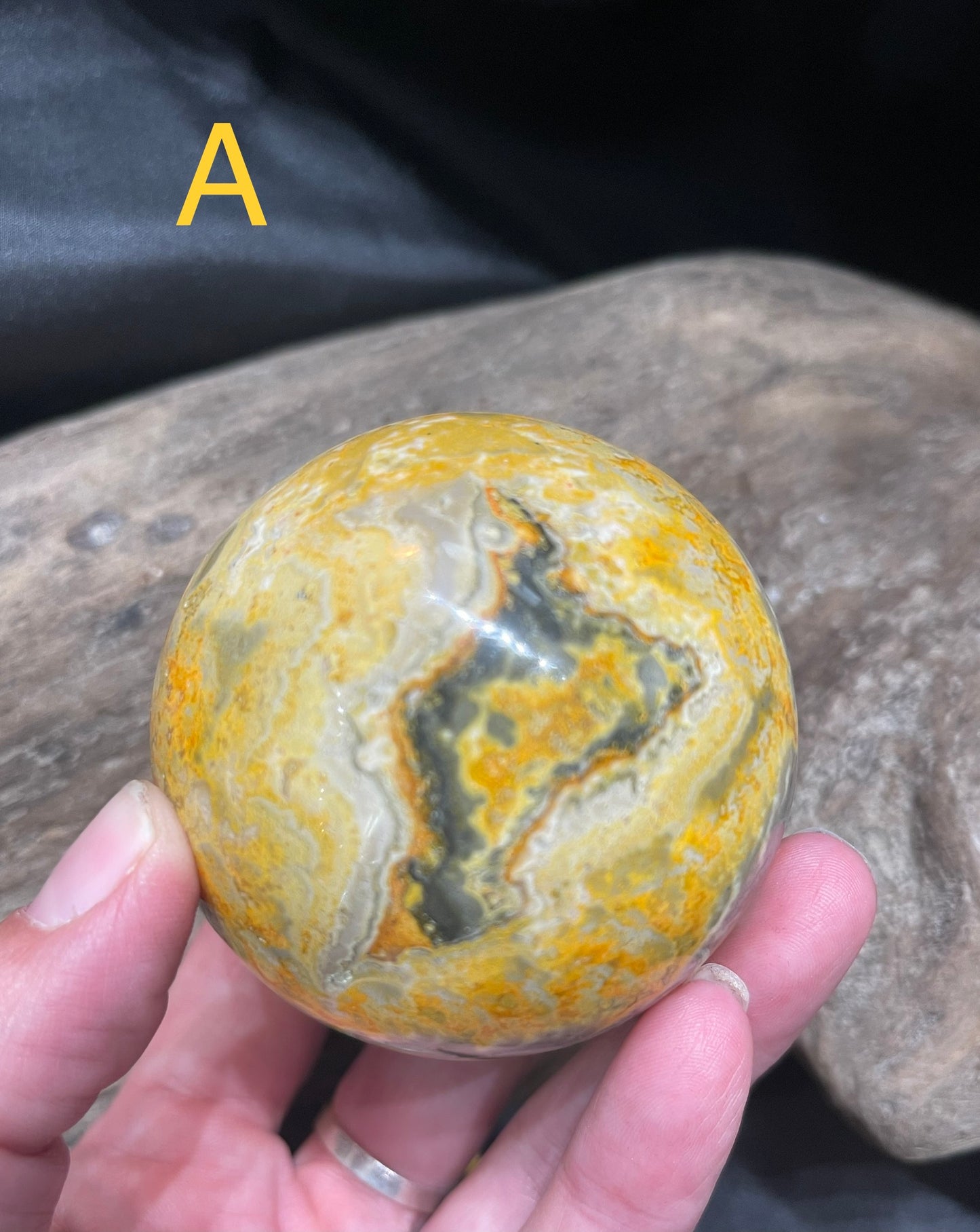 Bumblebee Jasper polished shapes