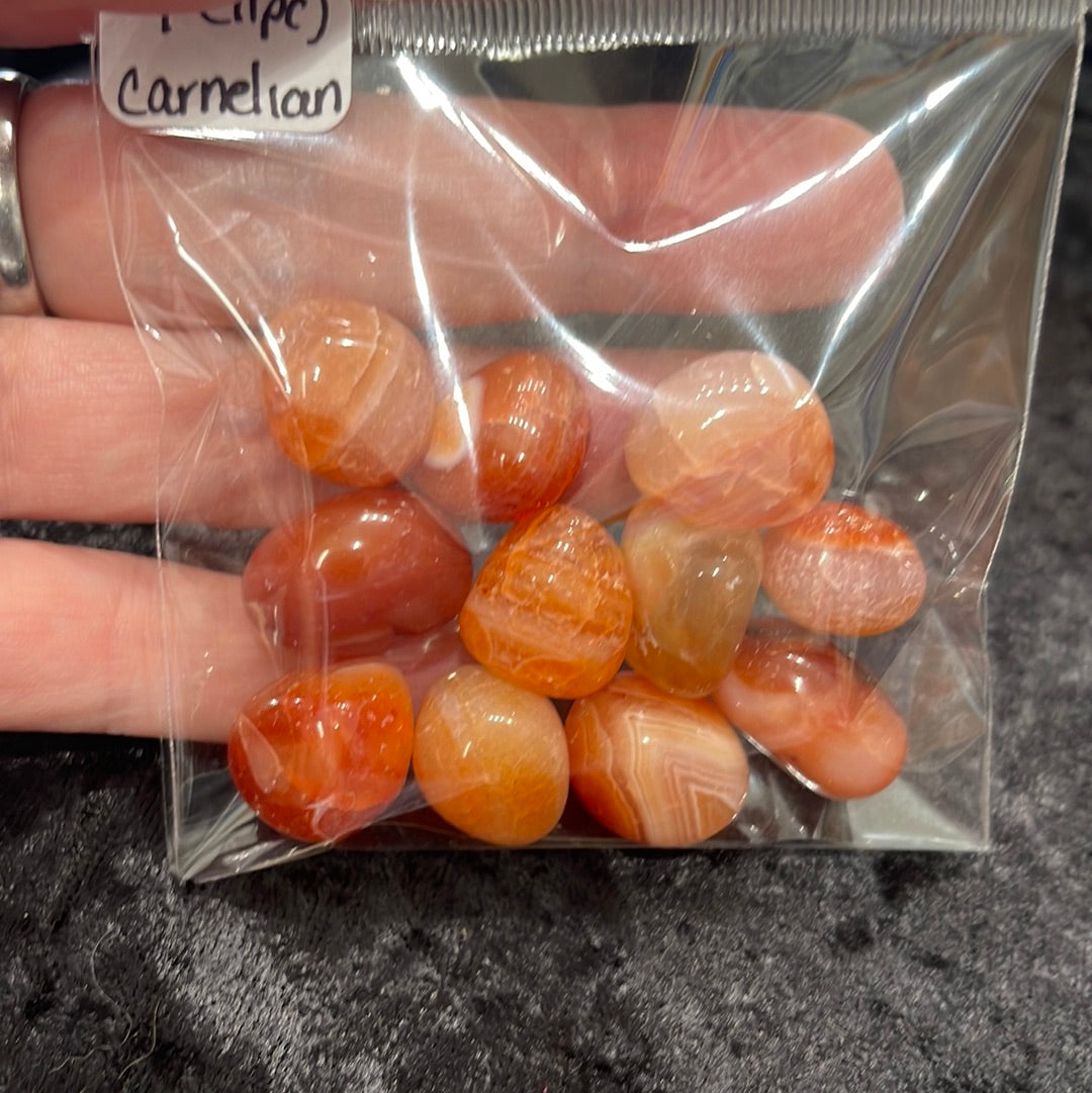 Tumbled bulk packs